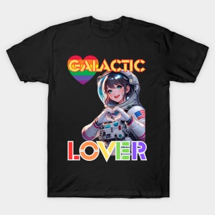 Kawaii, Anime Girl, Galactic Lover | Catsie Cat T-Shirt